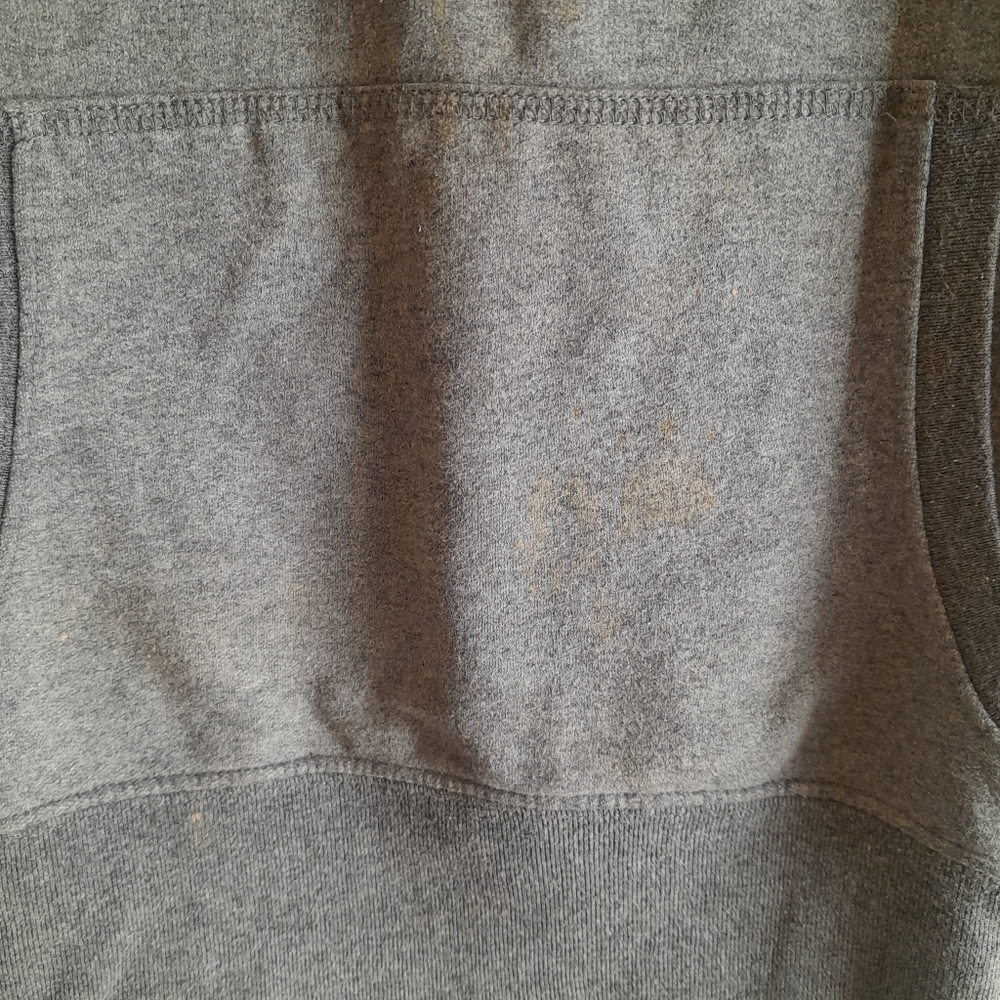 354a. gray vintage Aeropostale long sleeve embroidered y2k hoodie sweatshirt, XL - Picture 8 of 8